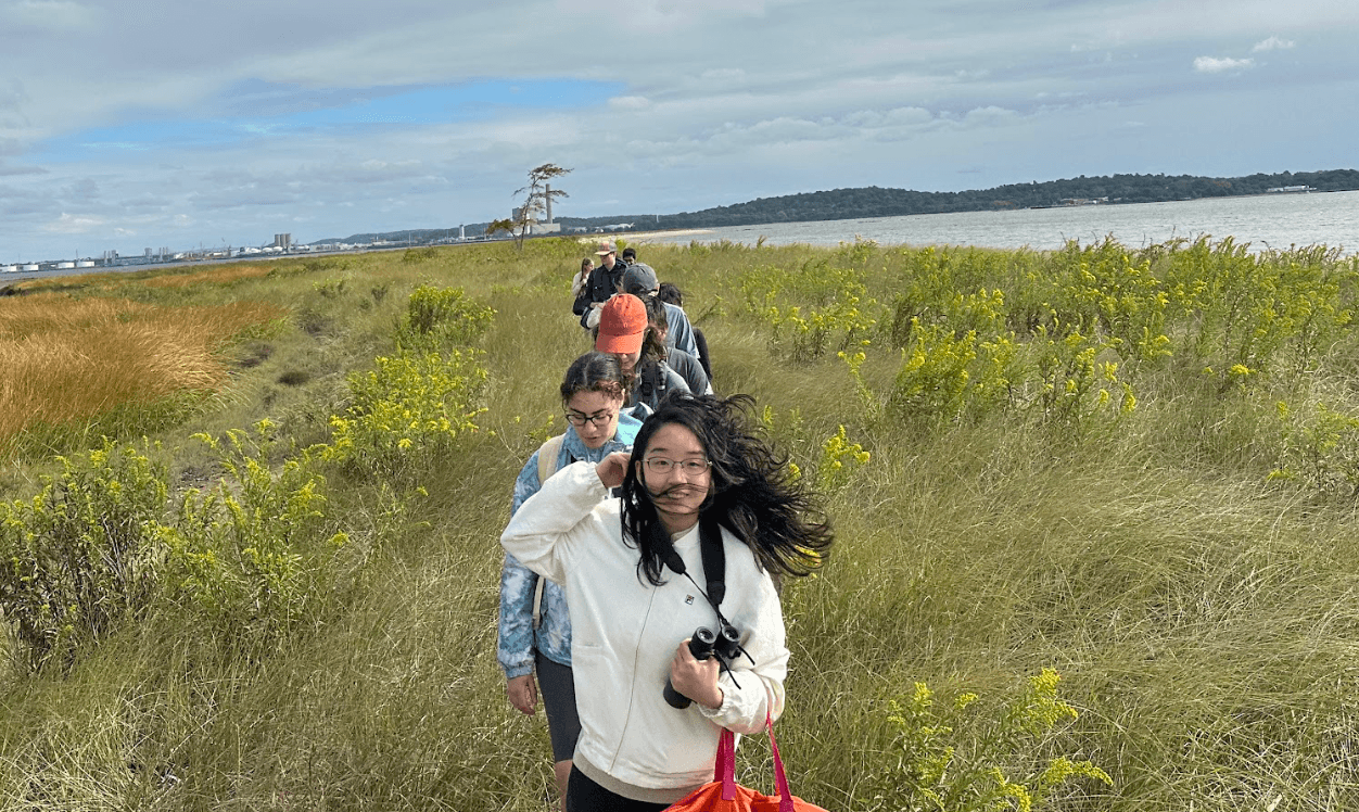 A photograph of YBSA on one of its birding trips.